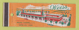Matchbook Cover - Weiss Restaurant Broad Channel LI NY Full Length