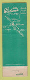 Matchbook Cover - Whitcomb Hotel San Francisco CA Full Length