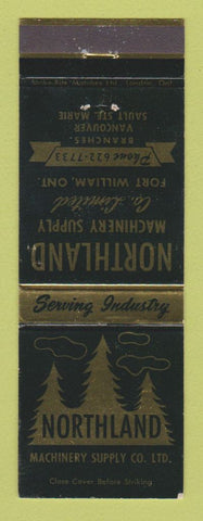 Matchbook Cover - Northland Machinery Supply Fort William ON Expo 67
