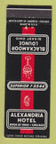 Matchbook Cover - Alexandria Hotel Chicago IL