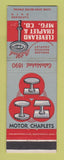 Matchbook Cover - Cleveland Chaplet Manufacturing Cleveland OH