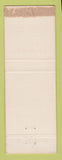 Matchbook Cover - Idanha Cafe Hotel Boise ID WEAR