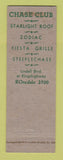 Matchbook Cover - Chase Hotel St Louis MO WEAR