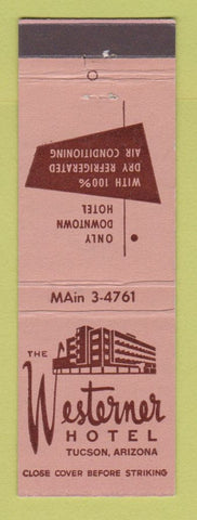 Matchbook Cover - Westerner Hotel Tucson AZ