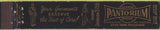Matchbook Cover - Pantorium Cleaners San Diego CA girlie 10 Strike
