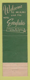 Matchbook Cover - Hotel Everglades Miami FL