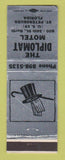 Matchbook Cover - Diplomat Motel St Petersburg FL
