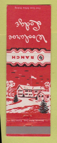 Matchbook Cover - Woolaroc Lodge Ranch
