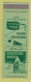 Matchbook Cover - Houston Hotel Dothan AL
