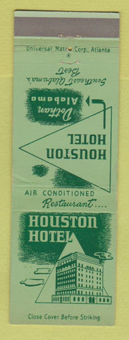 Matchbook Cover - Houston Hotel Dothan AL
