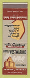 Matchbook Cover - Hotel Westward Ho Phoenix AZ