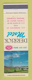 Matchbook Cover - Derrick Motel Trinidad Colorado
