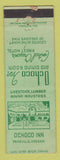 Matchbook Cover - Ochoco Inn Prineville OR WEAR