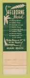 Matchbook Cover - Shelborne Hotel Miami Beach FL