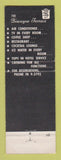 Matchbook Cover - Biscayne Terrace Hotel Miami FL