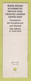 Matchbook Cover - Rancher Motel Miami FL feature