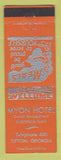 Matchbook Cover - Myon Hotel Tifton GA