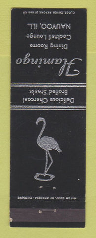 Matchbook Cover - Flamingo Restaurant Nauvoo IL