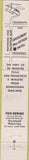 Matchbook Cover - MacArthur Motel Oakland CA 10 Strike