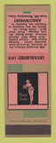 Matchbook Cover - Arrowprint Waterbury CT Stickers girlie SAMPLE