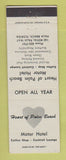 Matchbook Cover - Heart of Palm Beach Motor Hotel Palm Beach FL