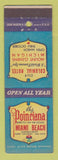 Matchbook Cover - Poinciana Hotel Miami Beach FL