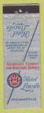 Matchbook Cover - Hotel Lincoln Indianapolis IN
