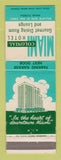 Matchbook Cover - Miami Colonial Hotel Miami FL