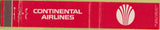 Matchbook Cover - Continental Airline 10 Strike