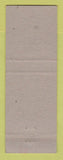 Matchbook Cover - The Ellis Cafe Danville PA