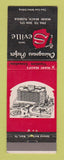Matchbook Cover - Hotel Seville Miami Beach FL