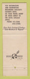 Matchbook Cover - Hotel Seville Miami Beach FL