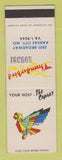 Matchbook Cover - Thunderbird Lounge Kansas City MO The Capra's