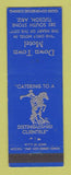 Matchbook Cover - Down Town Motel Tucson AZ