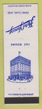Matchbook Cover - Hotel Yancey Grand Island NE
