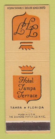 Matchbook Cover - Hotel Tampa Terrace Tampa FL
