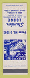 Matchbook Cover - Slumber Lodge Colorado Springs