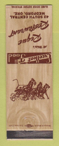 Matchbook Cover - Rogue Restaurant Medford OR