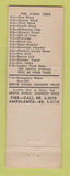 Matchbook Cover - Friendship Fire Company Danville PA
