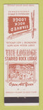 Matchbook Cover - Starved Rock Lodge Utica IL