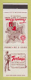 Matchbook Cover - Tortuga Restaurant Hagerstown MD