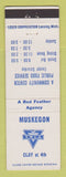 Matchbook Cover - Muskegon MI YWCA