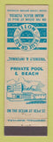 Matchbook Cover - Blue Grass Motel Miami Beach FL WEAR