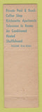Matchbook Cover - Blue Grass Motel Miami Beach FL WEAR