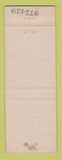 Matchbook Cover - Northern Hotel Fort Collins Colorado