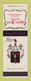 Matchbook Cover - Marlin Beach Hotel Burton Fort Lauderdale FL