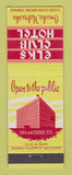 Matchbook Cover - Elks Club Hotel Omaha NE
