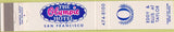 Matchbook Cover - Olympic Hotel San Francisco CA 10 Strike