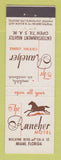 Matchbook Cover - Rancher Motel Miami FL feature