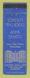 Matchbook Cover - Hotel Dalles The Dalles OR WEAR